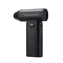 Souffleur d'air électrique Levko noir rechargeable avec écran LED pour le nettoyage des appareils électroniques